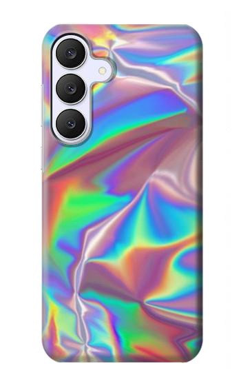 S3597 ホログラフィック写真印刷 Holographic Photo Printed Samsung Galaxy S25 FE バックケース、フリップケース・カバー