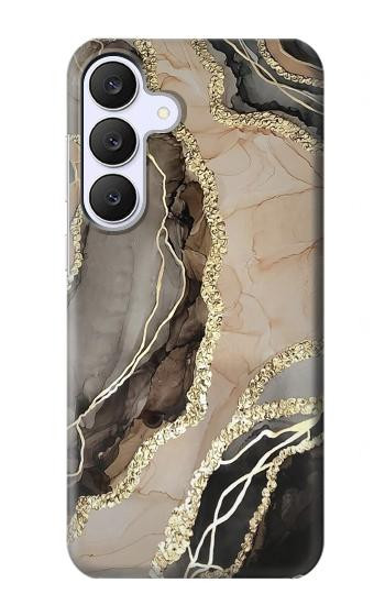 S3700 マーブルゴールドグラフィックプリント Marble Gold Graphic Printed Samsung Galaxy S25 FE, S26 FE バックケース、フリップケース・カバー