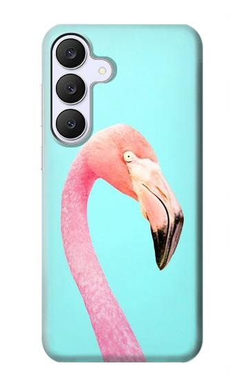 S3708 ピンクのフラミンゴ Pink Flamingo Samsung Galaxy S25 FE バックケース、フリップケース・カバー
