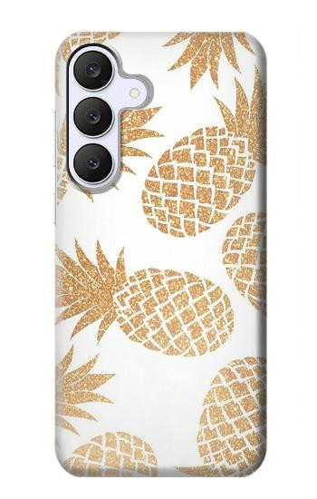 S3718 シームレスパイナップル Seamless Pineapple Samsung Galaxy S25 FE, S26 FE バックケース、フリップケース・カバー