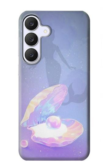 S3823 美し真珠マーメイド Beauty Pearl Mermaid Samsung Galaxy S25 FE, S26 FE バックケース、フリップケース・カバー