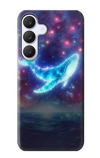 S3982 夢のクジラのカラフルな星雲 Dream Whale Colorful Nebula Samsung Galaxy S25 FE バックケース、フリップケース・カバー
