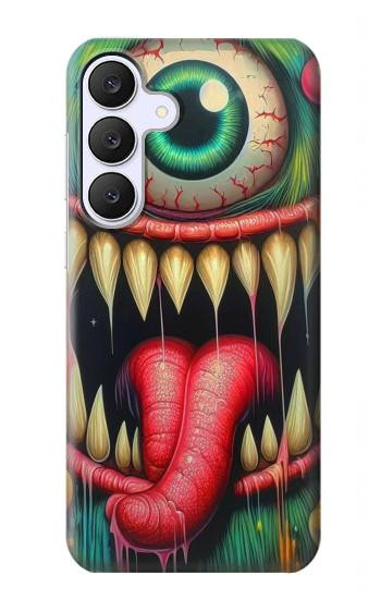 S4000 モンスターのグラフィティ ウォールアート Monster Graffiti Wall Art Samsung Galaxy S25 FE バックケース、フリップケース・カバー