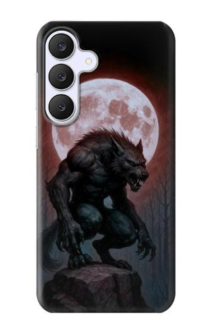 S4024 狼男 ブラッドムーン Werewolf Blood Moon Samsung Galaxy S25 FE バックケース、フリップケース・カバー