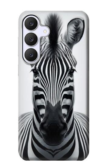 S4027 シマウマ Zebra Samsung Galaxy S25 FE, S26 FE バックケース、フリップケース・カバー