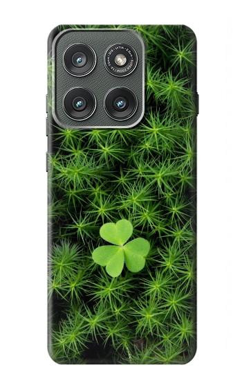 S0358 クローバーリーフ Clover Lucky Leaf Motorola Edge (2025) バックケース、フリップケース・カバー