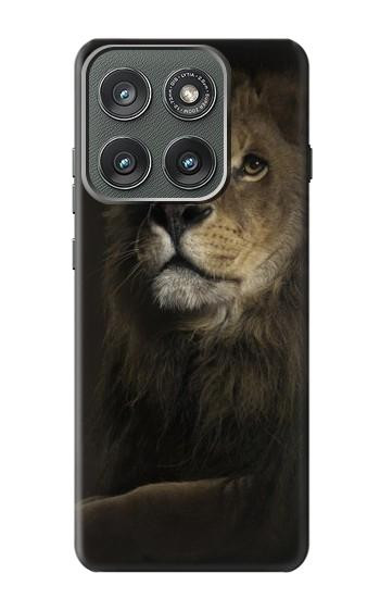 S0472 ライオン Lion Motorola Edge (2025) バックケース、フリップケース・カバー