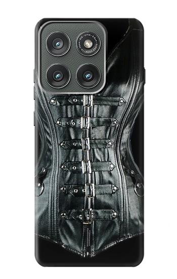 S1639 ゴシックコルセット Gothic Corset Black Motorola Edge (2025) バックケース、フリップケース・カバー