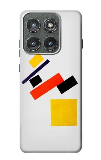 S1958 マレーヴィッチ・スーパーマレーミズム Malevich Suprematism Motorola Edge (2025) バックケース、フリップケース・カバー