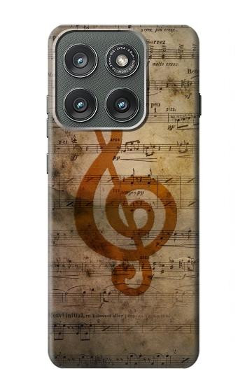 S2368 楽譜ノート Sheet Music Notes Motorola Edge (2025) バックケース、フリップケース・カバー