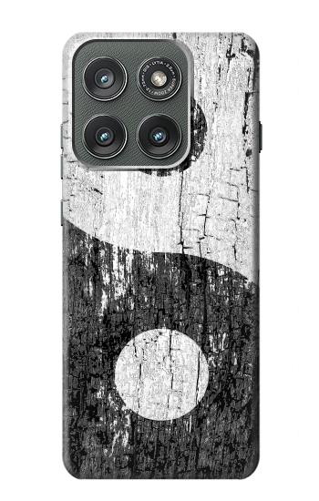 S2489 陰陽木グラフィックプリント Yin Yang Wood Graphic Printed Motorola Edge (2025) バックケース、フリップケース・カバー