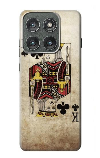 S2528 ポーカーキングカード Poker King Card Motorola Edge (2025) バックケース、フリップケース・カバー