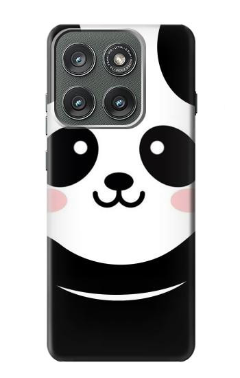 S2662 可愛いパンダ Cute Panda Cartoon Motorola Edge (2025) バックケース、フリップケース・カバー