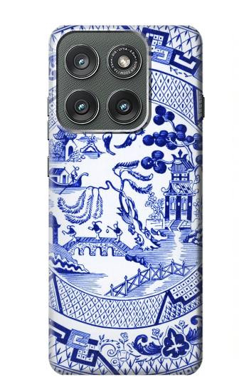 S2768 ウィローパターン グラフィック Willow Pattern Graphic Motorola Edge (2025) バックケース、フリップケース・カバー