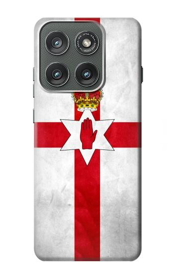S2972 北アイルランドサッカー Northern Ireland Football Soccer Flag Motorola Edge (2025) バックケース、フリップケース・カバー