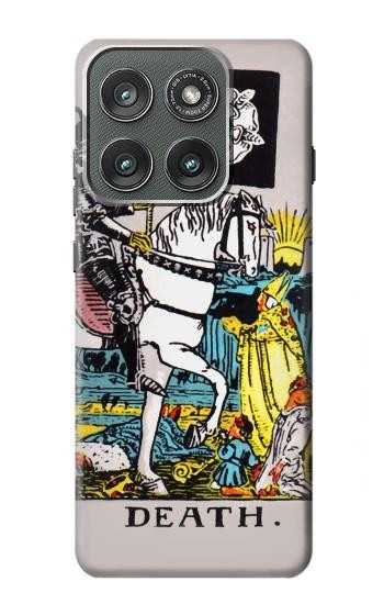 S3008 タロットカード 死神 Tarot Card Death Motorola Edge (2025) バックケース、フリップケース・カバー