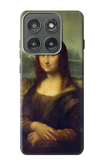 S3038 モナリザダヴィンチ絵画 Mona Lisa Da Vinci Painting Motorola Edge (2025) バックケース、フリップケース・カバー