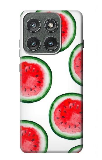 S3236 スイカパターン Watermelon Pattern Motorola Edge (2025) バックケース、フリップケース・カバー