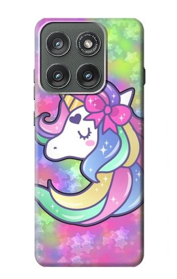 S3264 パステルユニコーン Pastel Unicorn Motorola Edge (2025) バックケース、フリップケース・カバー