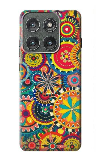 S3272 カラフルなパターン Colorful Pattern Motorola Edge (2025) バックケース、フリップケース・カバー