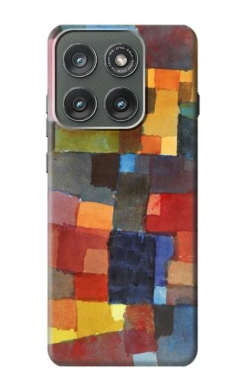 S3341 パウル・クレー Paul Klee Raumarchitekturen Motorola Edge (2025) バックケース、フリップケース・カバー