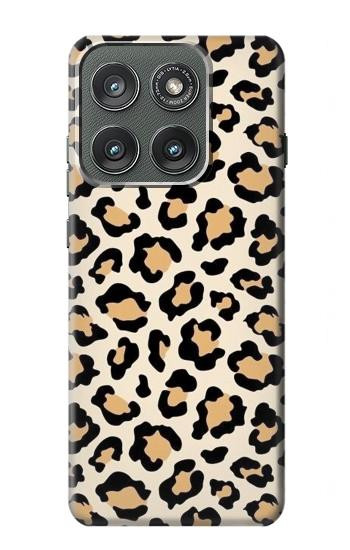S3374 ヒョウのパターン Fashionable Leopard Seamless Pattern Motorola Edge (2025) バックケース、フリップケース・カバー