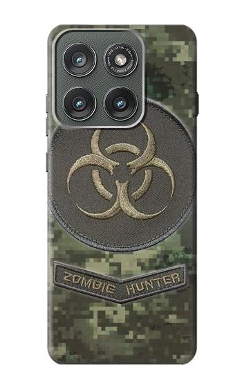S3468 バイオハザードゾンビハンターグラフィック Biohazard Zombie Hunter Graphic Motorola Edge (2025) バックケース、フリップケース・カバー