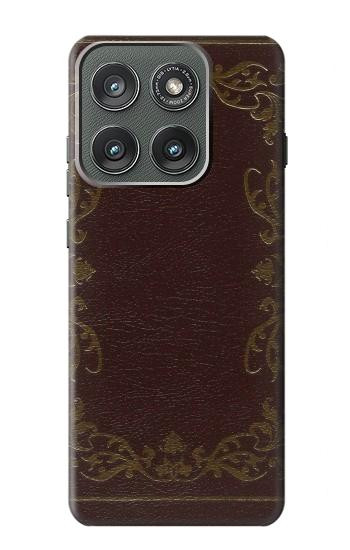 S3553 ヴィンテージブックカバー Vintage Book Cover Motorola Edge (2025) バックケース、フリップケース・カバー