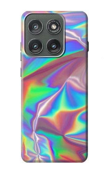 S3597 ホログラフィック写真印刷 Holographic Photo Printed Motorola Edge (2025) バックケース、フリップケース・カバー