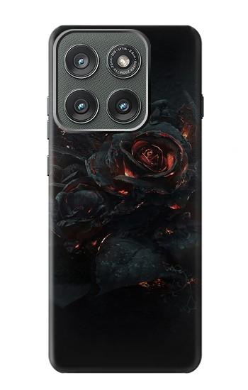 S3672 バーンドローズ Burned Rose Motorola Edge (2025) バックケース、フリップケース・カバー