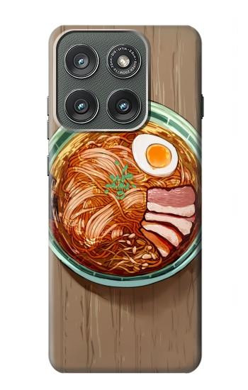 S3756 ラーメン Ramen Noodles Motorola Edge (2025) バックケース、フリップケース・カバー