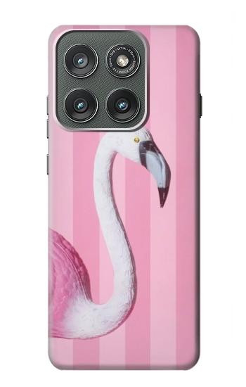 S3805 フラミンゴピンクパステル Flamingo Pink Pastel Motorola Edge (2025) バックケース、フリップケース・カバー
