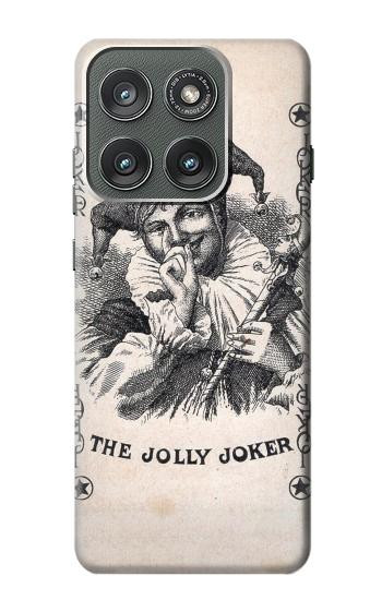 S3818 ヴィンテージトランプ Vintage Playing Card Motorola Edge (2025) バックケース、フリップケース・カバー