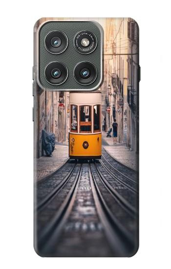 S3867 リスボンのトラム Trams in Lisbon Motorola Edge (2025) バックケース、フリップケース・カバー