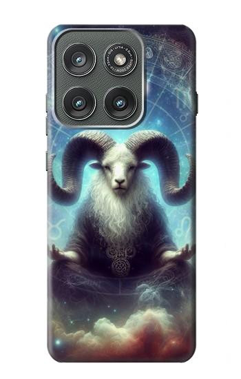 S4002 神秘的な星座 牡羊座 Mystical Zodiac Aries Motorola Edge (2025) バックケース、フリップケース・カバー