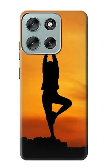 S0832 ヨガ Yoga Motorola Moto G56 バックケース、フリップケース・カバー