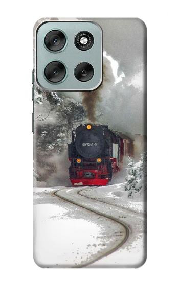 S1509 蒸気機関車 Steam Train Motorola Moto G56 バックケース、フリップケース・カバー