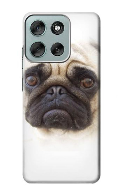 S1852 パグ犬 Pug Dog Motorola Moto G56 バックケース、フリップケース・カバー