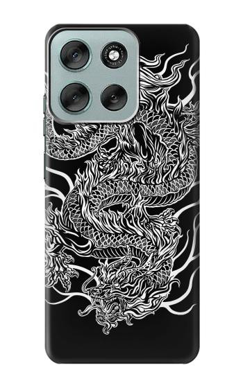 S1943 ドラゴンタトゥー Dragon Tattoo Motorola Moto G56 バックケース、フリップケース・カバー