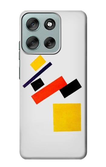 S1958 マレーヴィッチ・スーパーマレーミズム Malevich Suprematism Motorola Moto G56 バックケース、フリップケース・カバー