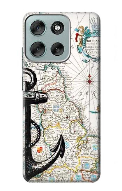 S1962 海図 Nautical Chart Motorola Moto G56 バックケース、フリップケース・カバー