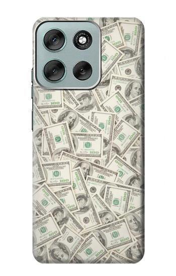 S2077 ドル紙幣 Money Dollar Banknotes Motorola Moto G56 バックケース、フリップケース・カバー