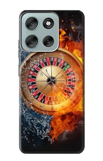 S2289 ルーレットカジノギャンブル Roulette Casino Gamble Motorola Moto G56 バックケース、フリップケース・カバー