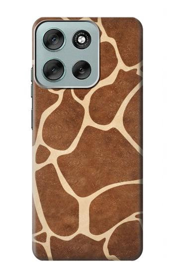 S2326 キリン皮膚 Giraffe Skin Motorola Moto G56 バックケース、フリップケース・カバー