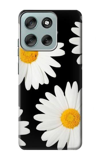 S2477 デイジーの花 Daisy flower Motorola Moto G56 バックケース、フリップケース・カバー