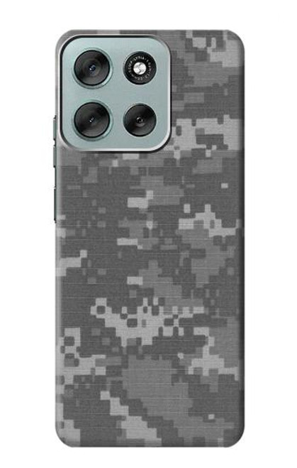 S2867 デジタルカモ柄 Army White Digital Camo Motorola Moto G56 バックケース、フリップケース・カバー