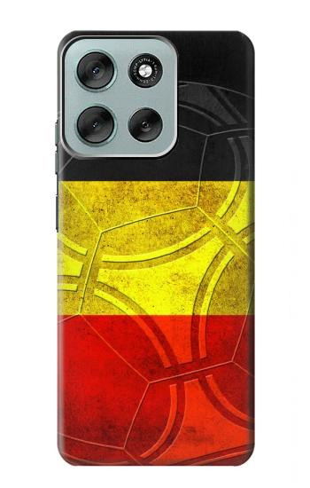 S2965 ベルギーサッカー Belgium Football Soccer Flag Motorola Moto G56 バックケース、フリップケース・カバー