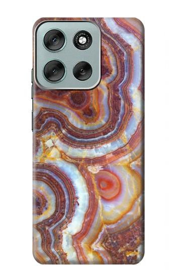 S3034 大理石グラフィック Colored Marble Texture Printed Motorola Moto G56 バックケース、フリップケース・カバー