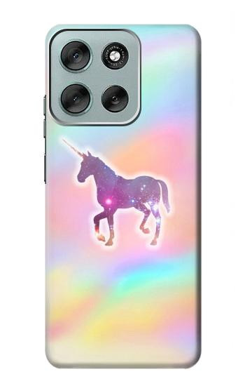 S3203 レインボーユニコーン Rainbow Unicorn Motorola Moto G56 バックケース、フリップケース・カバー