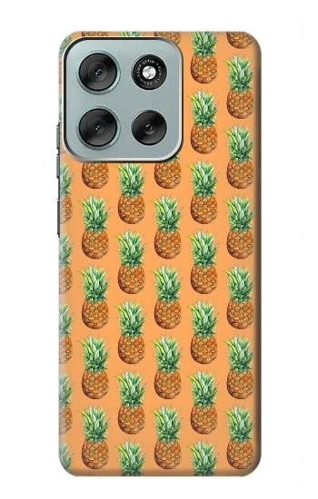S3258 パイナップル柄 Pineapple Pattern Motorola Moto G56 バックケース、フリップケース・カバー